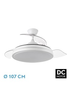 Ventilador de techo Escorpión blanco