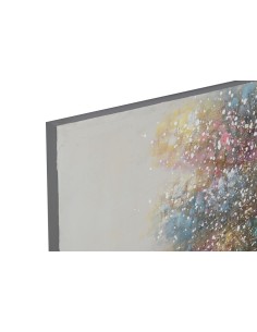 Cuadro en lienzo árbol colorido 2