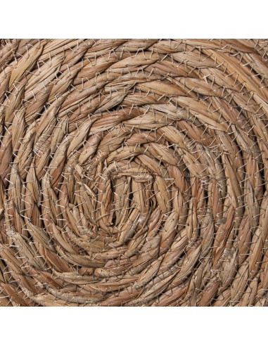 Decoración de pared Círculos de Metal y Fibra