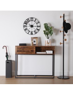 Mueble de entrada madera/metal 2