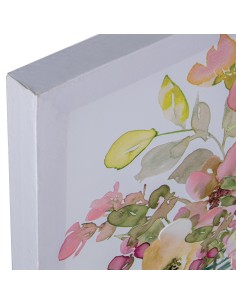 Cuadro de flores pintado en lienzo 2