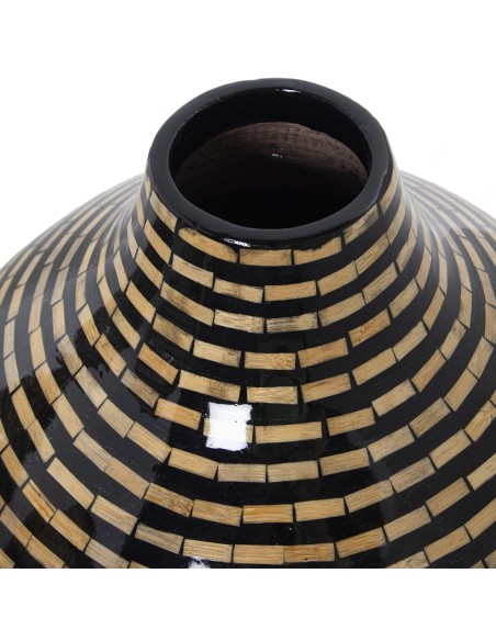 Jarrón de bambú pequeño