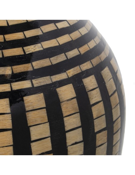 Jarrón de bambú pequeño