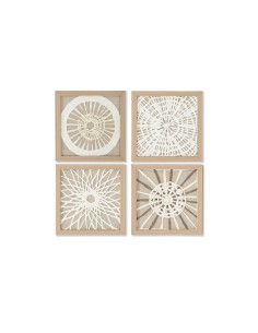 Juego 4 cuadros papel