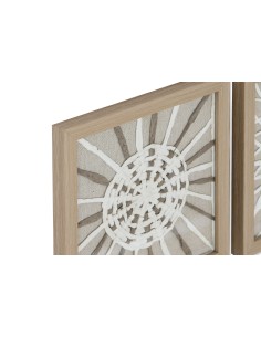 Juego de 4 cuadros papel mache 2