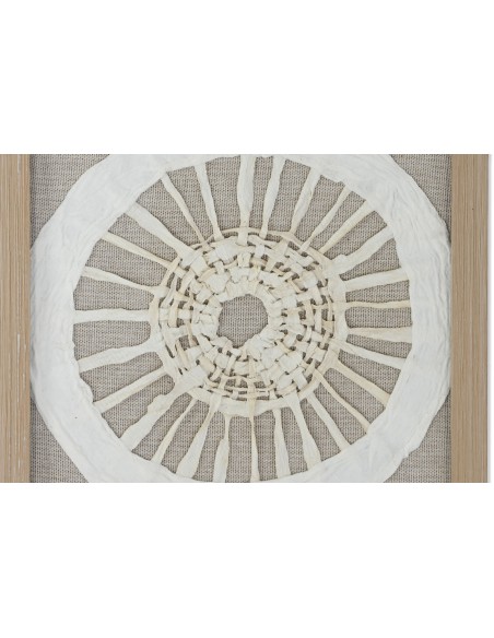 Juego de 4 cuadros papel mache