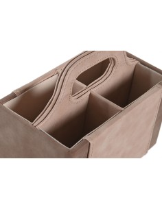 Porta mandos de piel en marrón 2