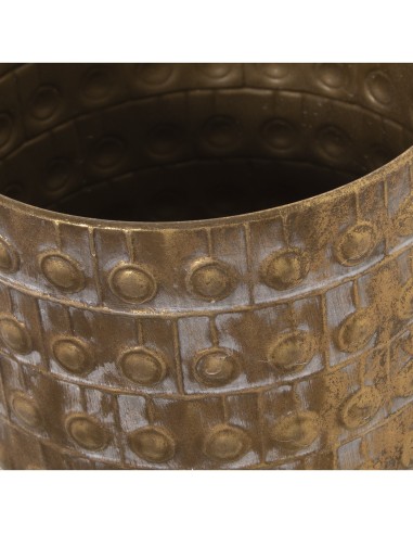 Paragüero Bolas Dorado metal