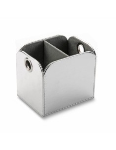Porta mandos poliéster en plata