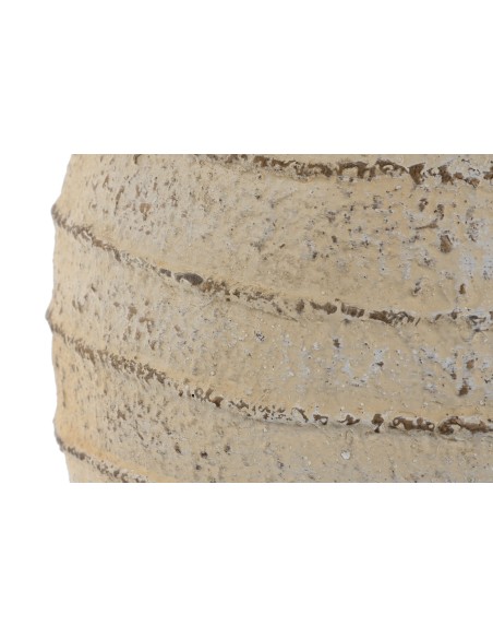 Jarrón magnesio en blanco envejecido