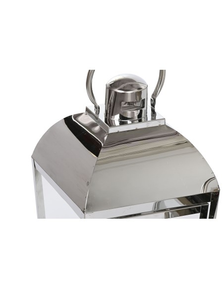 Juego de 3 faroles Acero