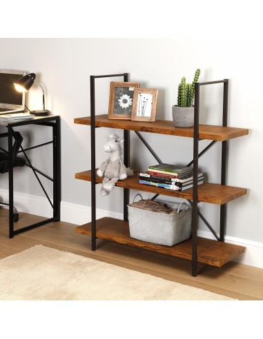 Estantería madera 3 alturas