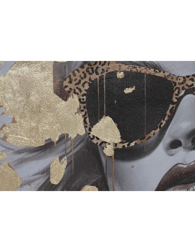 Cuadro mujer con gafas