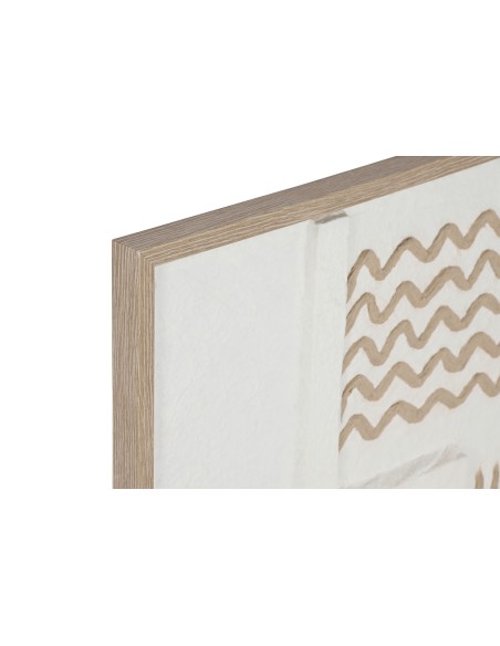 Cuadro de papel mache abstracto