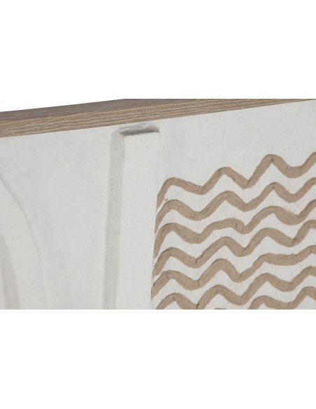 Cuadro de papel mache abstracto