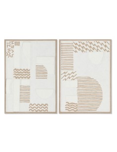 Cuadro en papel mache abstracto