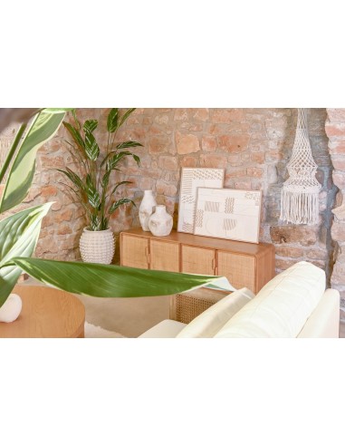 Cuadro en papel mache abstracto