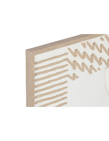 Cuadro en papel mache abstracto