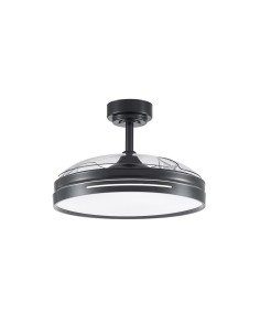 Ventilador de techo Micenas Negro