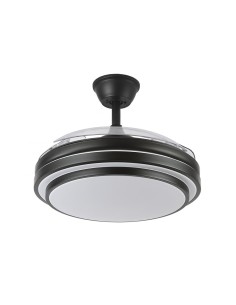 Ventilador de techo Ibe Negro 2