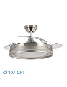 Ventilador de techo Cerrato Níquel
