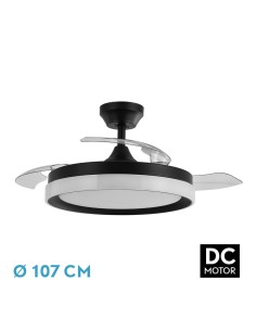 Ventilador de techo Zenit Negro