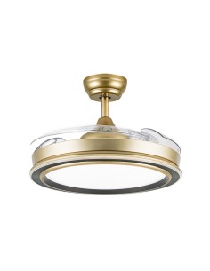 Ventilador de techo Picolo Oro y negro 2