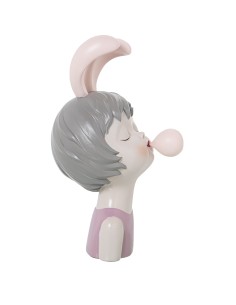 Figura resina chica con chicle 2