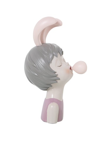 Figura resina chica con chicle