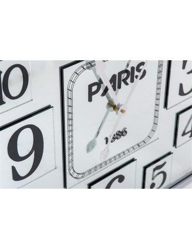 Reloj de pared espejo/metal
