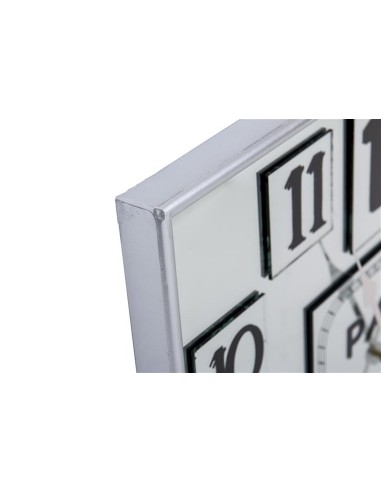 Reloj de pared espejo/metal
