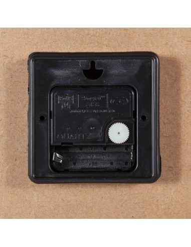 Reloj de pared madera blanco