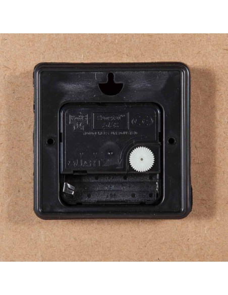 Reloj de pared madera blanco