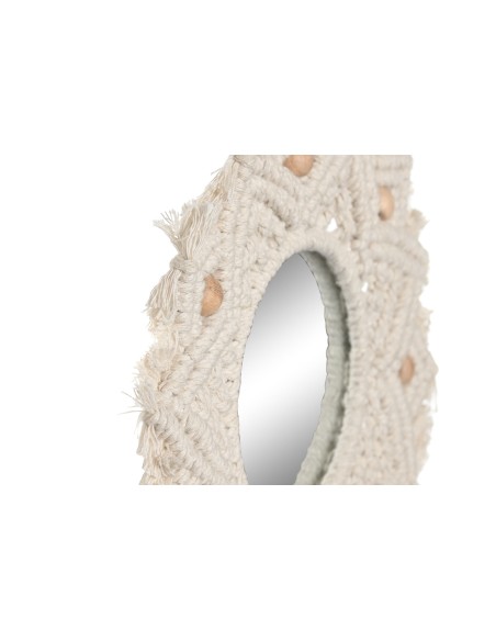Juego 3 espejo macramé