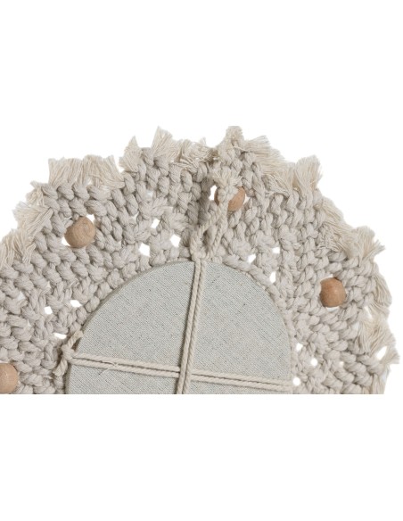 Juego 3 espejo macramé