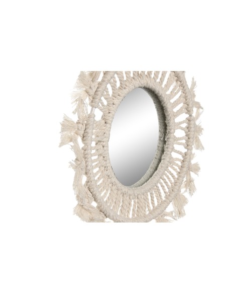 Juego 3 espejos macramé