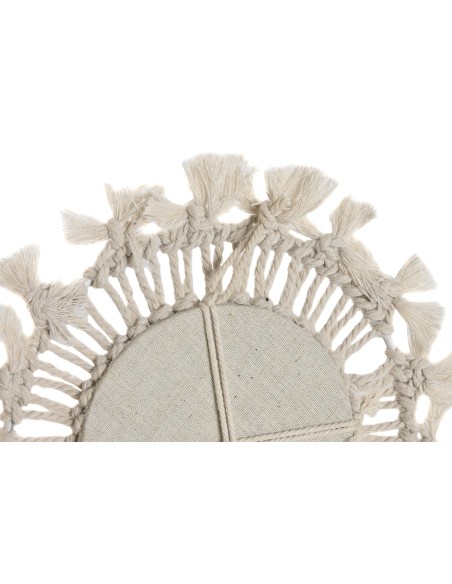 Juego 3 espejos macramé