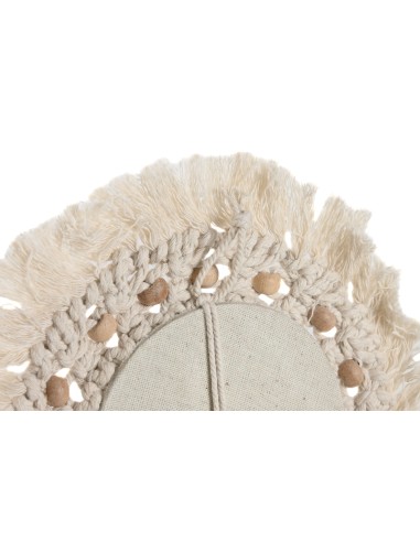 Juego 3 espejos macramé