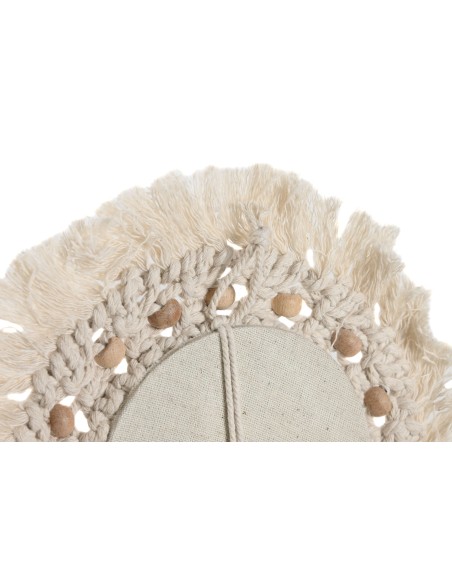 Juego 3 espejos macramé