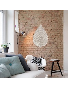Hoja de madera tallada para pared 2