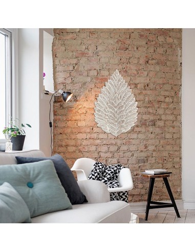 Hoja de madera tallada para pared