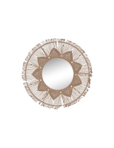 Espejo yute natural