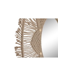 Espejo yute natural 2