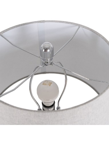 Lampara de diseño Cristal y Plateada