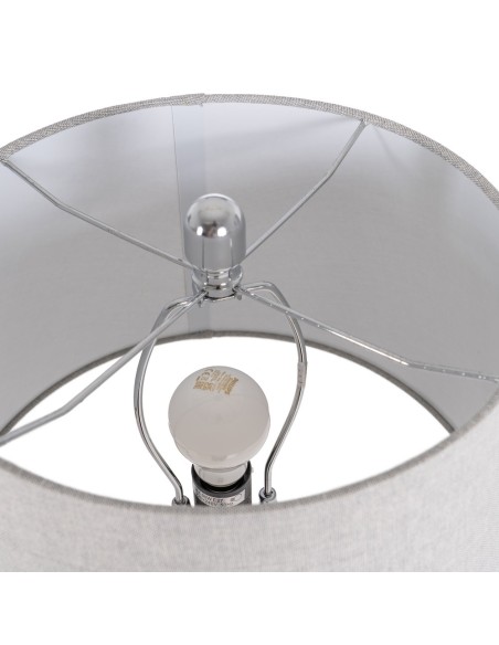 Lampara de diseño Cristal y Plateada