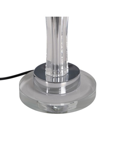 Lampara de diseño Cristal y Plateada