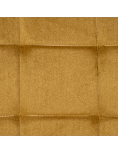 Silla terciopelo mostaza
