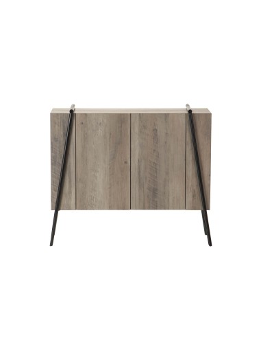 Aparador madera/metal 2 puertas