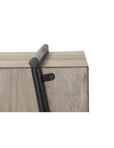 Aparador madera/metal 2 puertas