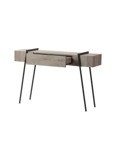 Consola madera/metal marrón 2